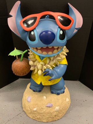 Disney Le 350 Big Fig Figure Tourist Stitch From Lilo & Stitch Rare