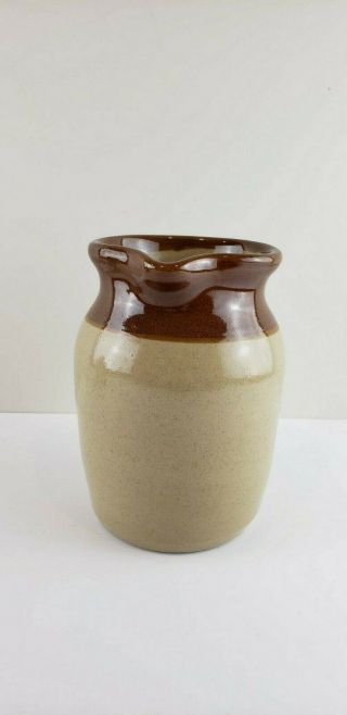 Vintage Jug Brown Liquor Pottery Stoneware Pearson’s of Chesterfield England 3