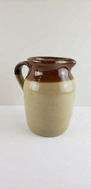 Vintage Jug Brown Liquor Pottery Stoneware Pearson’s of Chesterfield England 4