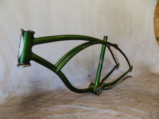 1970 Schwinn Pea Picker Krate Muscle Bike Frame Vintage Deluxe Stingray 5 - Speed