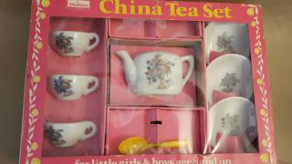 Vintage Chilton Childs China Tea Set Made In Japan