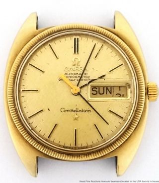 Vintage Omega Constellation 168.  029 Cal 751 Day Date Chronometer Mens Watch 2
