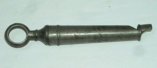 Antique/vintage Metal Corkscrew/whistle