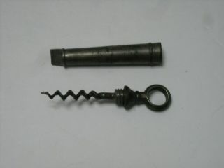 Antique/Vintage Metal Corkscrew/Whistle 2