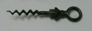 Antique/Vintage Metal Corkscrew/Whistle 3