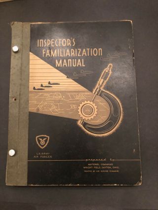 Ww2 Us Army Air Forces Inspector 