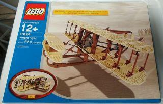 Lego 10124 Wright Flyer,  Hard To Find Vintage Plane