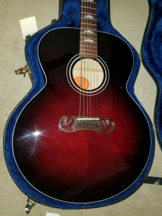 Gibson J100 Xt Sj200 Acoustic Electric Rare And
