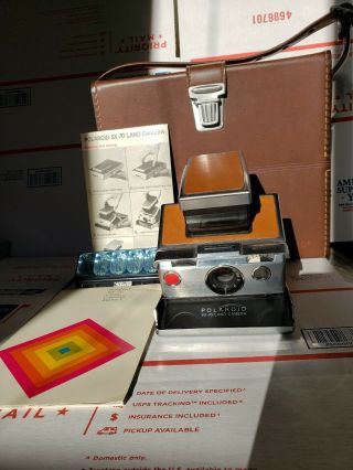 Vintage Polaroid Sx - 70 Land Camera Film & Complete Kit