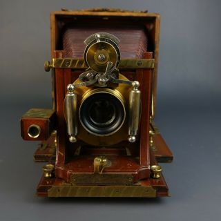 Rare Antique R B Graphic Zeiss Bausch Lomb Folmer Schwing Camera 3