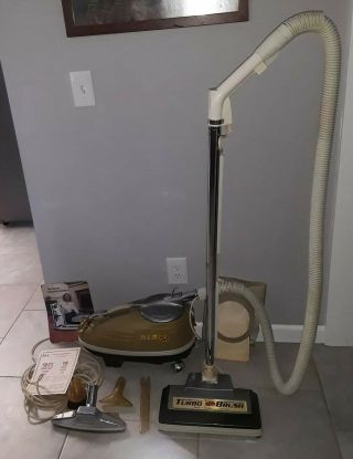 Vintage Tri Star Tristar Iec Vacuum Cleaner Turbo Brush 50th Anniversary