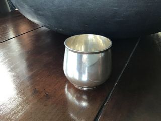 Vintage Swedish Sterling Silver Cup/ Beaker/ Vase By Rey Urban Signed Marked.