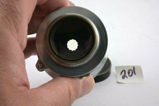 Zunow 5c F/1.  1 Leica M39 Screw Mount Lens Red - S,  RARE FIND 7