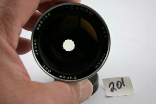 Zunow 5c F/1.  1 Leica M39 Screw Mount Lens Red - S,  RARE FIND 8