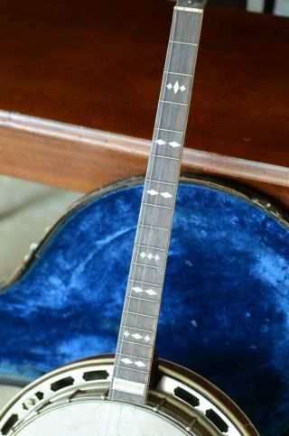 Vintage Gibson Mastertone Tenor Banjo with Grover Tuning Pegs & case 12