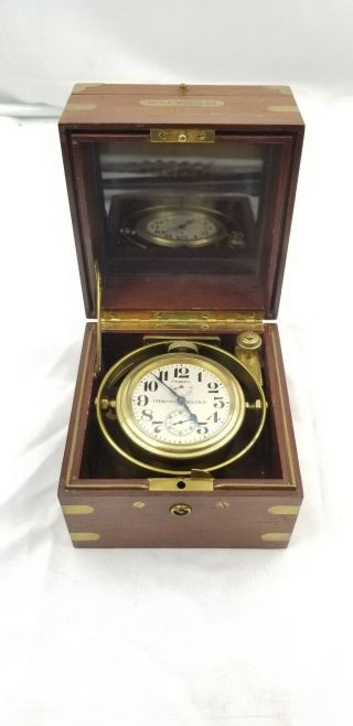 Zenith Chronometer Ships Clock