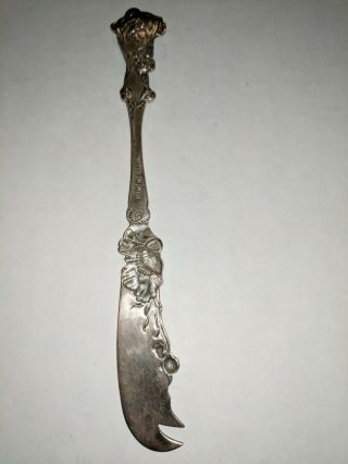 Paye and Baker P&B Sterling Silver Cheese Butter Knife Poppy 6