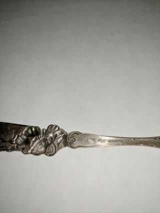 Paye and Baker P&B Sterling Silver Cheese Butter Knife Poppy 7