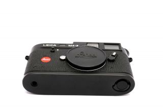 Very,  Rare Leica M4 - 2 35mm Film Black Camera Body,  Red Dot Logo w/ Box 5