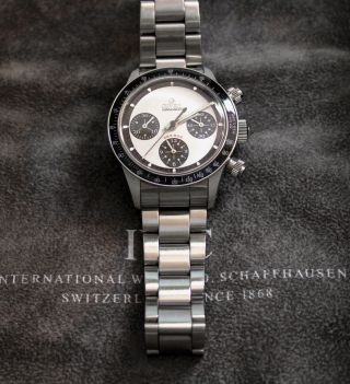Rare Gevril Tribeca Paul Newman Stainless Chronograph Watch R005 Limited 283/500