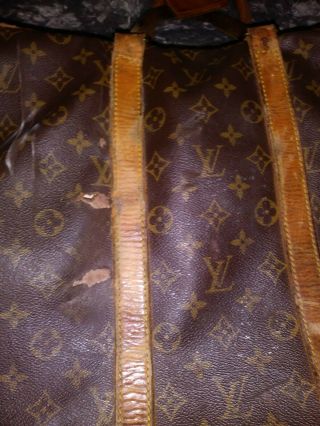 Authentic Vintage Louis Vuitton Sirius 55 Suitcase Travel Bag. 2
