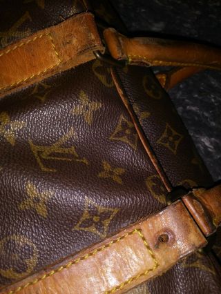 Authentic Vintage Louis Vuitton Sirius 55 Suitcase Travel Bag. 4