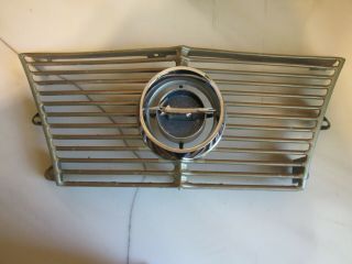 Vintage 1966 Plymouth Barracuda Front Center Grille Piece W/ Emblem