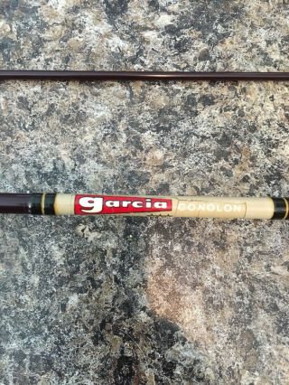 Vintage Rare Garcia Conolon 2584 - D ultralight Spinning Rod For Mitchell 508 Reel 6