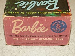 Barbie: VINTAGE Pale Blonde AMERICAN GIRL BARBIE Doll w/BOX 5