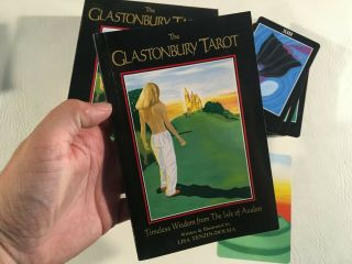 VTG Glastonbury Tarot Lisa Tenzin - Dolma Book Deck Cards OOP RARE Avalon Wisdom 2