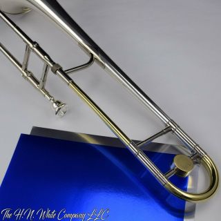 Vintage King H.  N.  White 2B SilverSonic Trombone World Standard 10