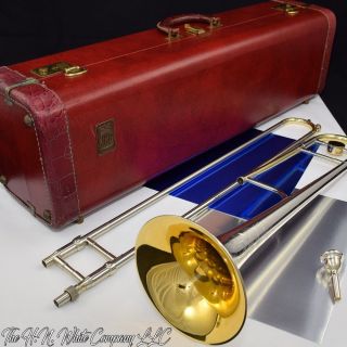 Vintage King H.  N.  White 2B SilverSonic Trombone World Standard 11