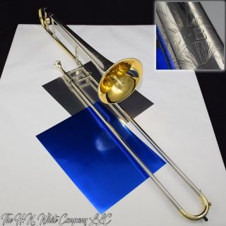 Vintage King H.  N.  White 2B SilverSonic Trombone World Standard 2