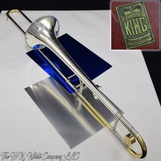 Vintage King H.  N.  White 2B SilverSonic Trombone World Standard 5