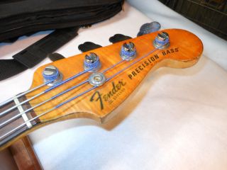 Vintage 1978 Fender Precision Bass Guitar Great Player. 10