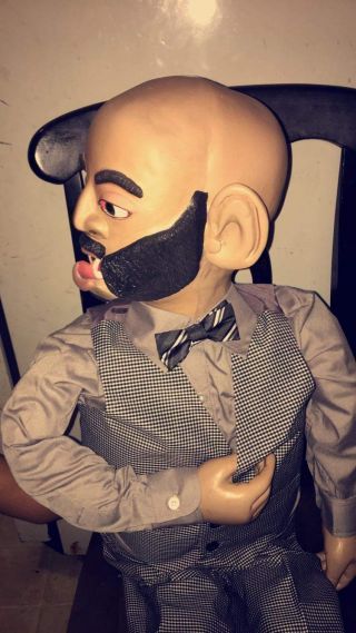 Professional Ventriloquist Dummy Puppet antique folk art ventriloquism 4