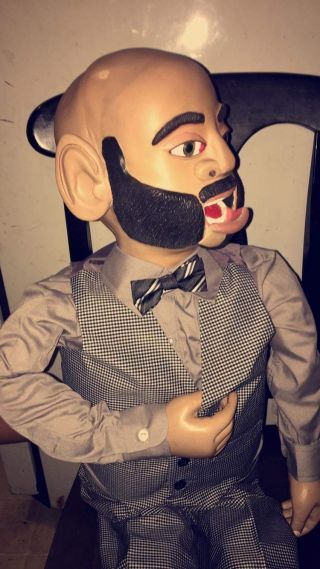 Professional Ventriloquist Dummy Puppet antique folk art ventriloquism 8