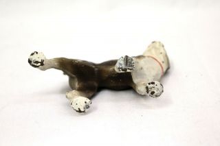 Antique Hubley Cast Iron Boxer Dog Paperweight 3 