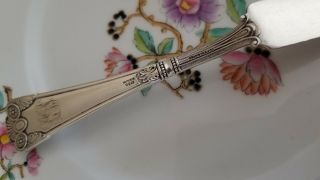 Gorham Cluny Sterling Silver Master Butter Knife Mono 2