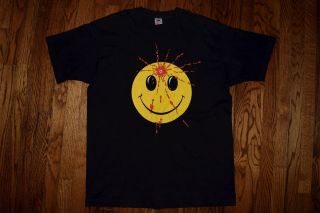 1990s Grunge Suicide Have A Day Smiley Face Nirvana T - Shirt Vintage 90s Xl