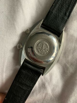 VINTAGE TECHNOS WORLD TIME AUTOMATIC WATCH STUNNING 5