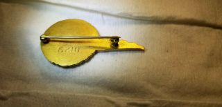 Vintage PAN AMERICAN AIRWAYS Steward Wing Pin Badge 1/10th 10K Gold 6