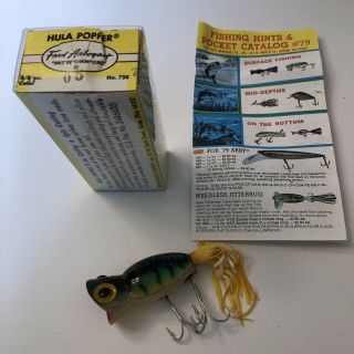 Vintage Fred Arbogast 6 Lures Orig Boxes & Inserts,  5,  1 In Dealer Box 5