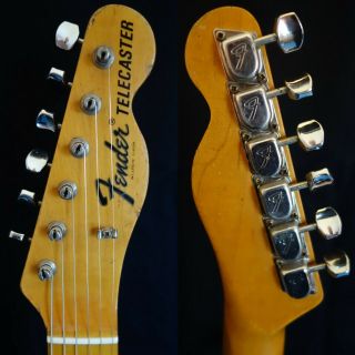1968 Fender Telecaster w/ Bigsby Bridge Blond Vintage American Maple Cap RARE 3