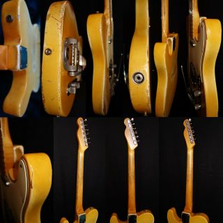 1968 Fender Telecaster w/ Bigsby Bridge Blond Vintage American Maple Cap RARE 7