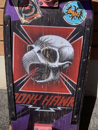 Tony Hawk Powell Peralta 1983 Chicken Skull Skateboard Vintage 1980’s 2