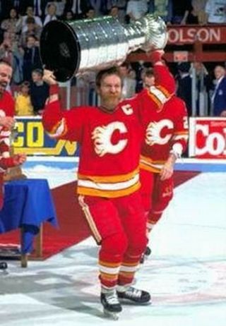 LANNY McDONALD Calgary Flames 1989 CCM Vintage Throwback Away NHL Hockey Jersey 3