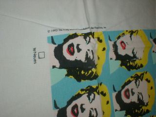 Andy Warhol Marilyn Monroe XL t - shirt stock Made in USA 1993 NOS 5