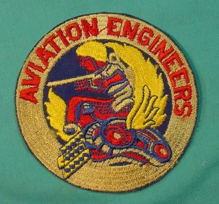 Wwii Us Army Air Forces Aviation Engineers Unit Patch