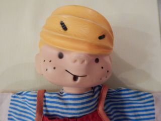 Vintage 1967 Dennis the Menace Hand Puppet DENNIS THE MENACE Loose 2